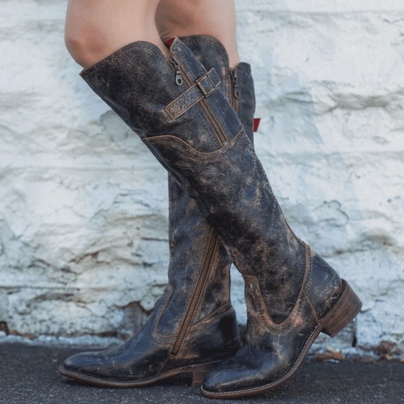Bed Stu Shoes - BedStu Kathleen Tall Leather Boots
Size 7.5